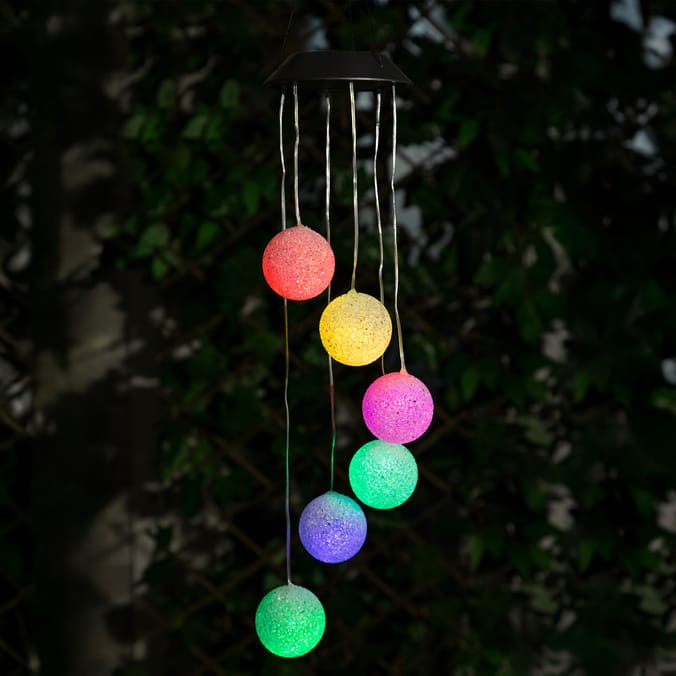 Firefly 6 Colour Changing Globes Solar Lights