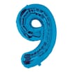 Lets Party Blue Foil 9 Balloon
