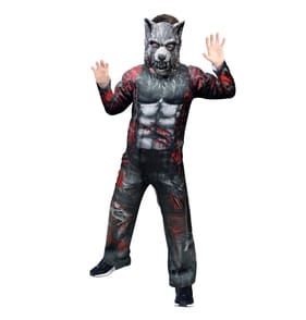 Hallow Scream Kids Werewolf Costume