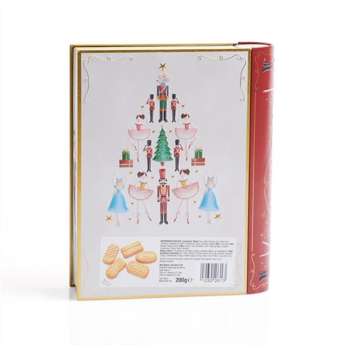 Christmas Book Biscuit Assortment Tin
