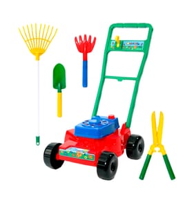 Sun'N'Fun Toy Garden Mower Set