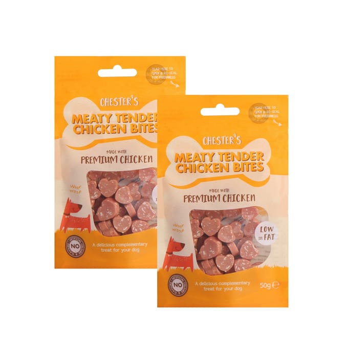 Chester's Meaty Tender Chicken Bites 50g x2