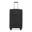 Salisburys Premium Soft Shell Expandable Suitcases - Black