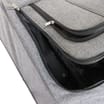 Salisburys Light Luggage Ultra Lightweight Carry-On Cabin Suitcase - Grey