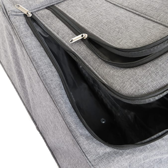 Salisburys Light Luggage Ultra Lightweight Carry-On Cabin Suitcase - Grey