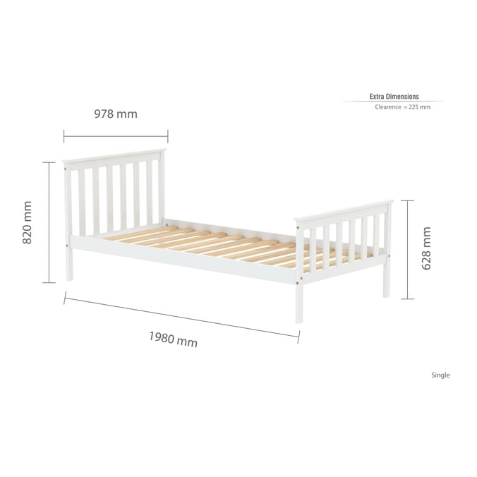 Oxford Bed Single