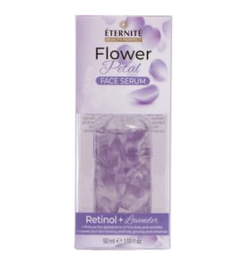 Eternite Flower Petal Face Serum 50ml - Retinol & Lavender