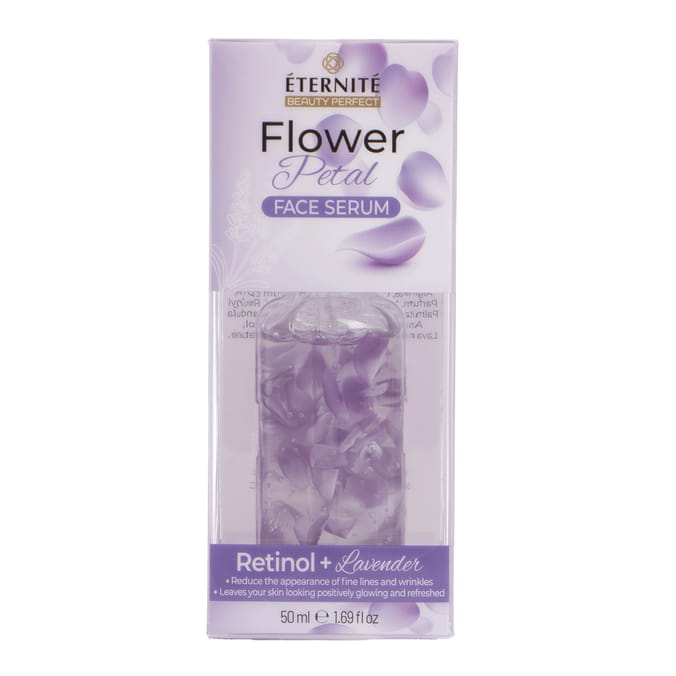 Eternite Flower Petal Face Serum 50ml - Retinol & Lavender