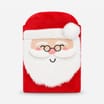 Plush Notebook - Santa