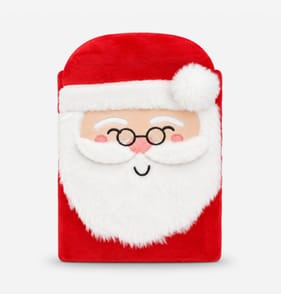 Plush Notebook - Santa