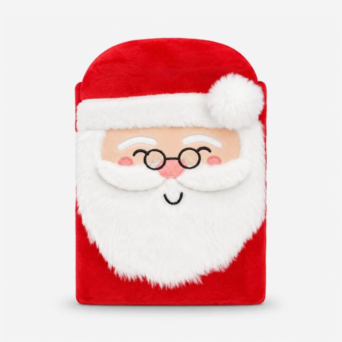 Plush Notebook - Santa