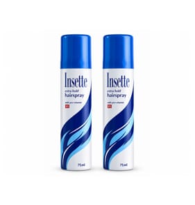Insette Extra Hold Hairspray 75ml x2