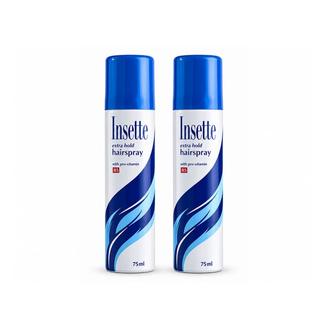 Insette Extra Hold Hairspray 75ml x2