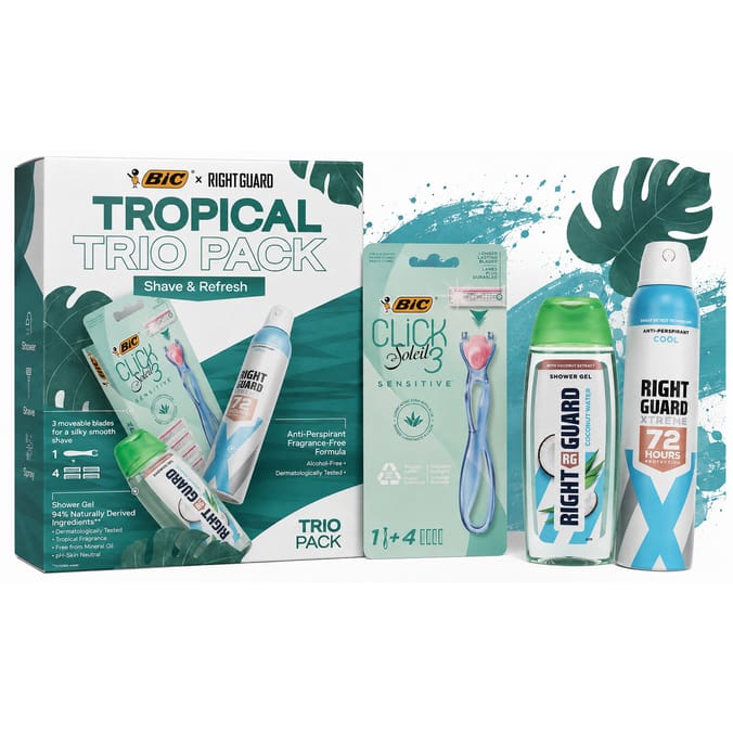 Bic & Right Guard Energising Gift Set