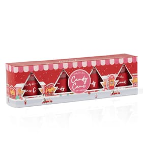 Candy Cane Lane Votive 4 Pack - Candy Cane 