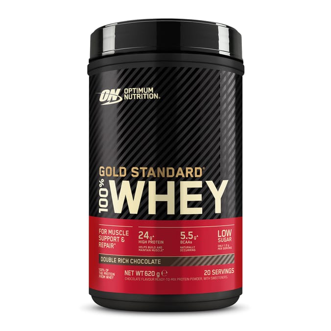 Optimum Nutrition Gold Standard 100% Whey 620g - Double Rich Chocolate