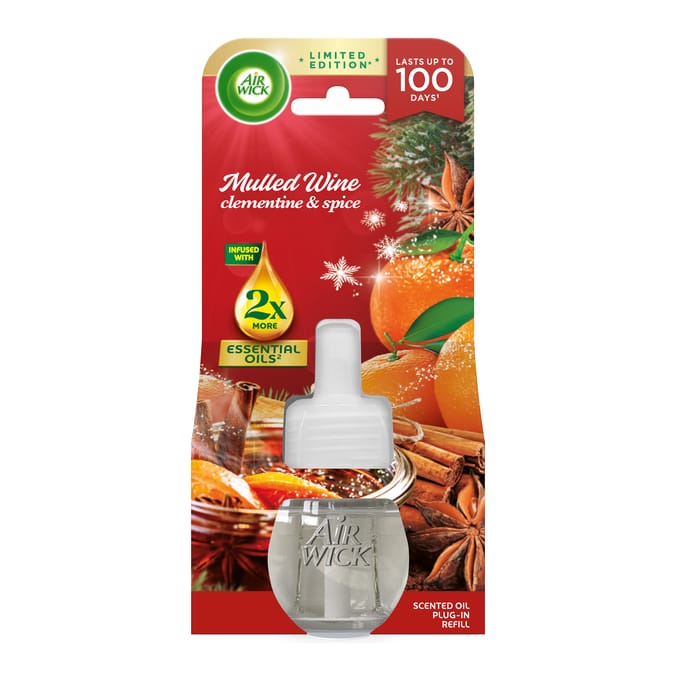 Air Wick Electrical Plug In Single Refill 19ml - Mulled Wine