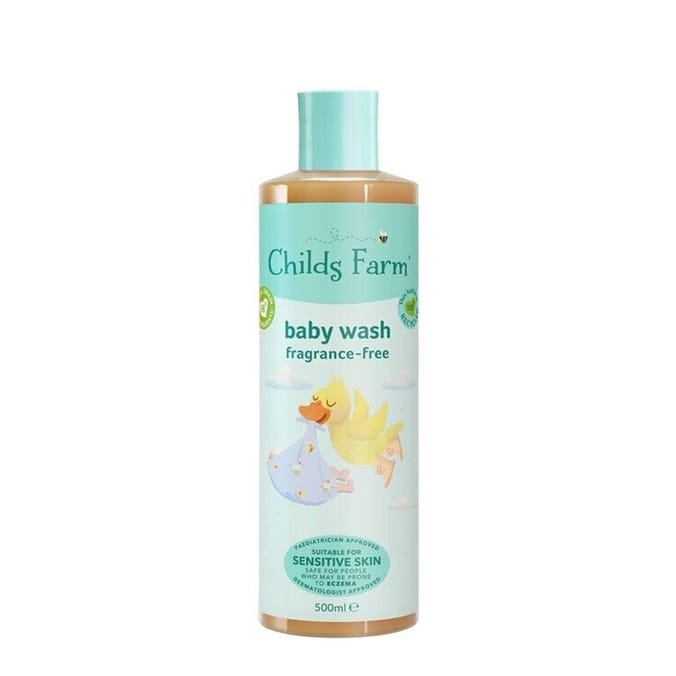 Childs Farm Baby Wash Fragrance-Free 500ml