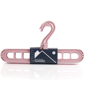 Utility Space Saving Hangers - Pink