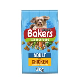 Bakers Adult Complete Chicken & Country Vegetable 3kg