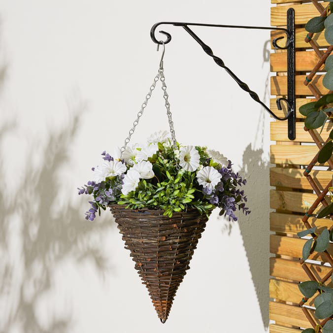 Jardin Artificial Petunia Hanging Basket