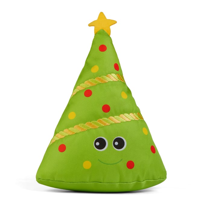  Chester's Tough Dog Toy - Christmas Tree