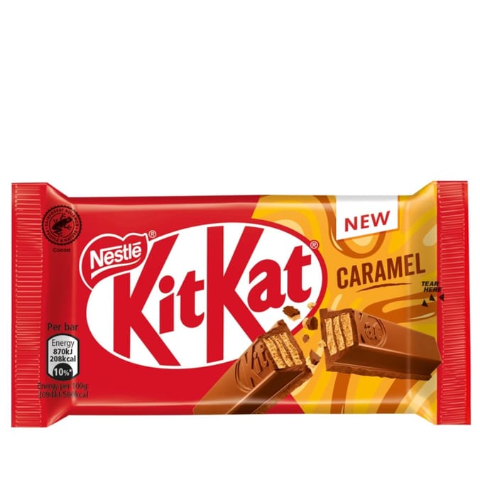 Kit Kat 4 Finger Caramel 41.5g x24