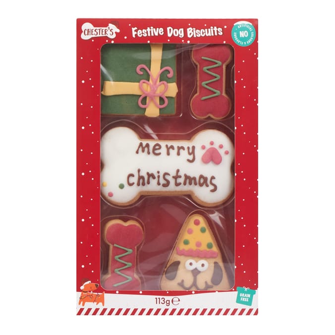 Chester's Festive Dog Biscuits
