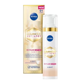 Nivea Luminous 360 Anti Dark Spot CC Fluid SPF 30 3-In-1 40ml - 01 Light