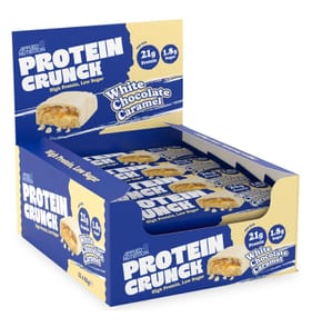 Applied Nutrition Protein Crunch Bar 62g - White Chocolate Caramel x12