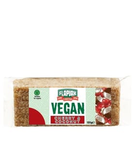 Flapjax Limited Vegan Cherry & Coconut Flapjack 120g x30