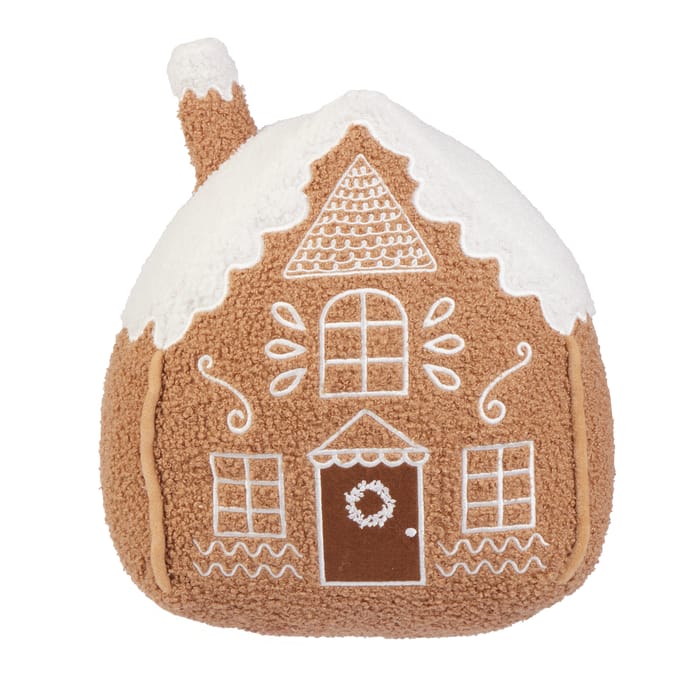 Gingerbread House Cushion 