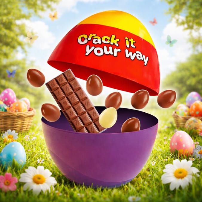 Cracking Chocolate Filled Egg 419g