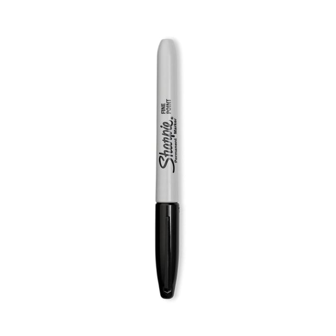 Sharpie Fine Permanent Marker 12pcs - Black