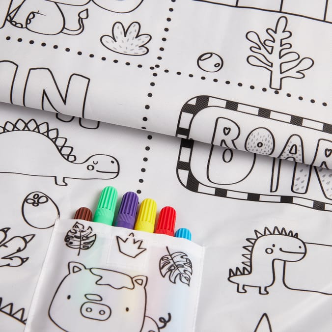 Craft Time Colour Your Own Picnic Blanket Home Bargains