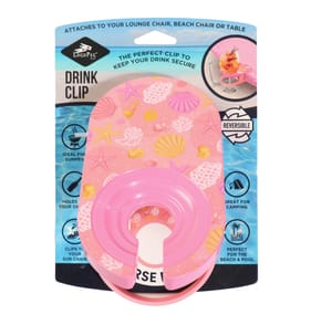 Logo Pegs Drink Clip Holder - Sea Shells