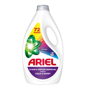 Ariel Washing Liquid Laundry Detergent 2.232Litres 72 Washes - Colour