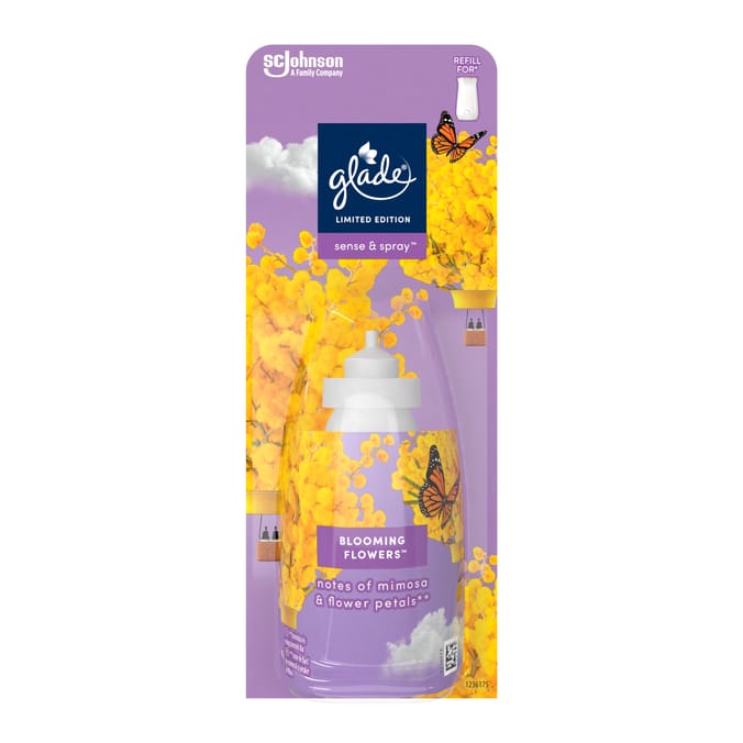 Glade Sense & Spray Air Freshener Refill Blooming Flowers 18ml