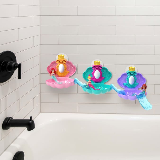 Disney Princess Mermaid Bath Reveal Small Dolls