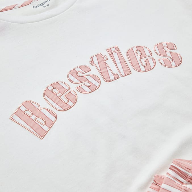 Originals Ladies Besties Pink Pyjama Set