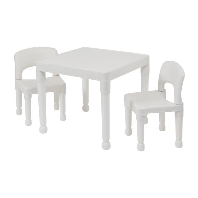 Liberty House Toys Kids Plastic Table and Two Chairs Set