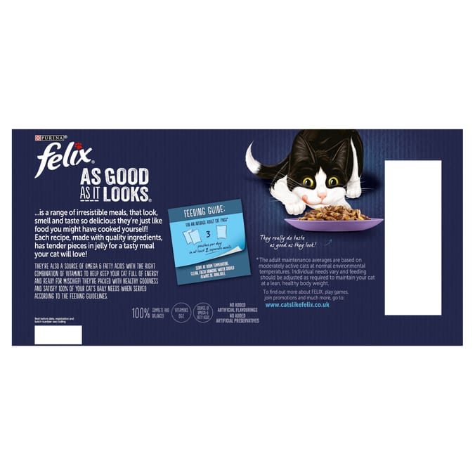 Home bargains shop felix cat food