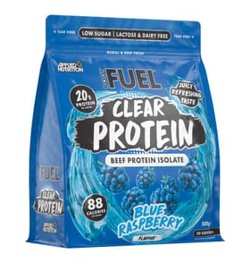 BodyFuel Clear Beef Protein Isolate 500g - Blue Raspberry