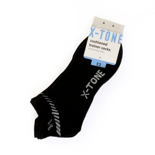 mens cushioned trainer socks