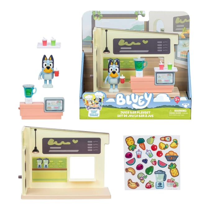 Bluey Mini Juice Bar Playset