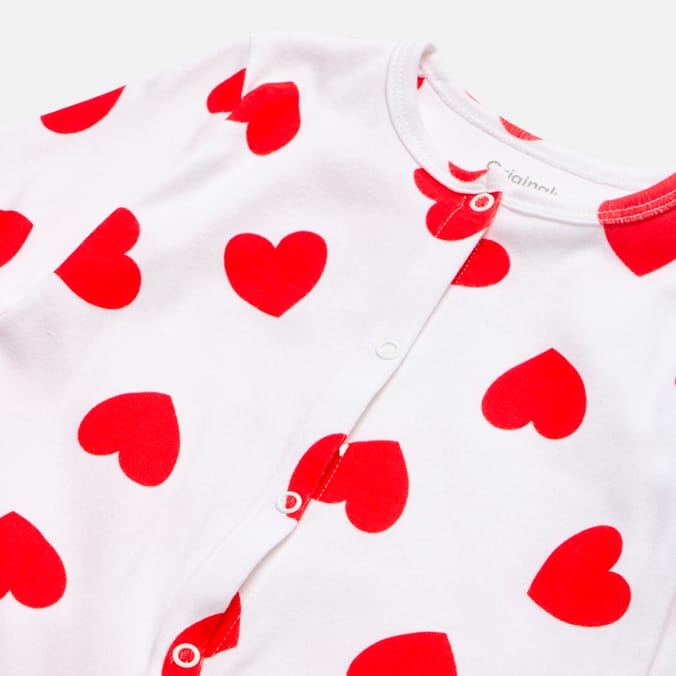 Originals Valentines Baby Sleepsuit