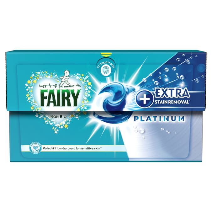 Fairy Non Bio Pods Washing Liquid Capsules 34 Washes