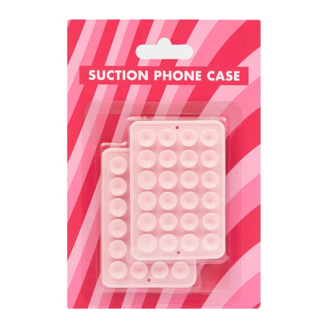 Pink Suction Phone Holder 2 Pack