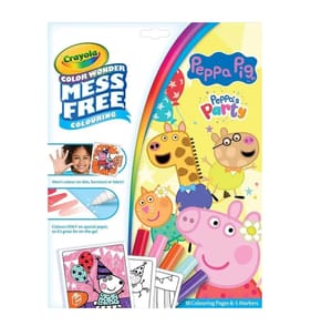 Crayola Colour Wonder Mess Free Colouring Peppa Pig