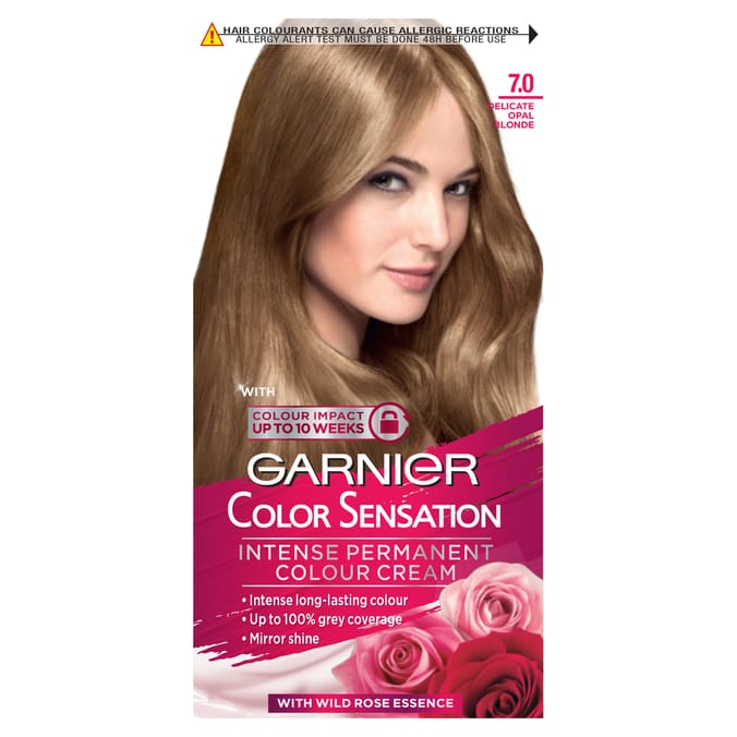 Garnier Color Sensation Permanent Hair Dye 7.0 Delicate Opal Blonde